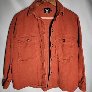 Corduroy Shirt Jacket Size Medium/Large